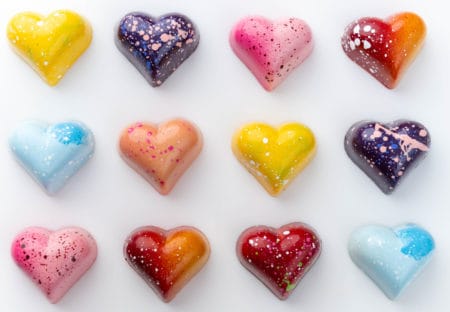 Valentine's Day Heart Shaped Chocolates